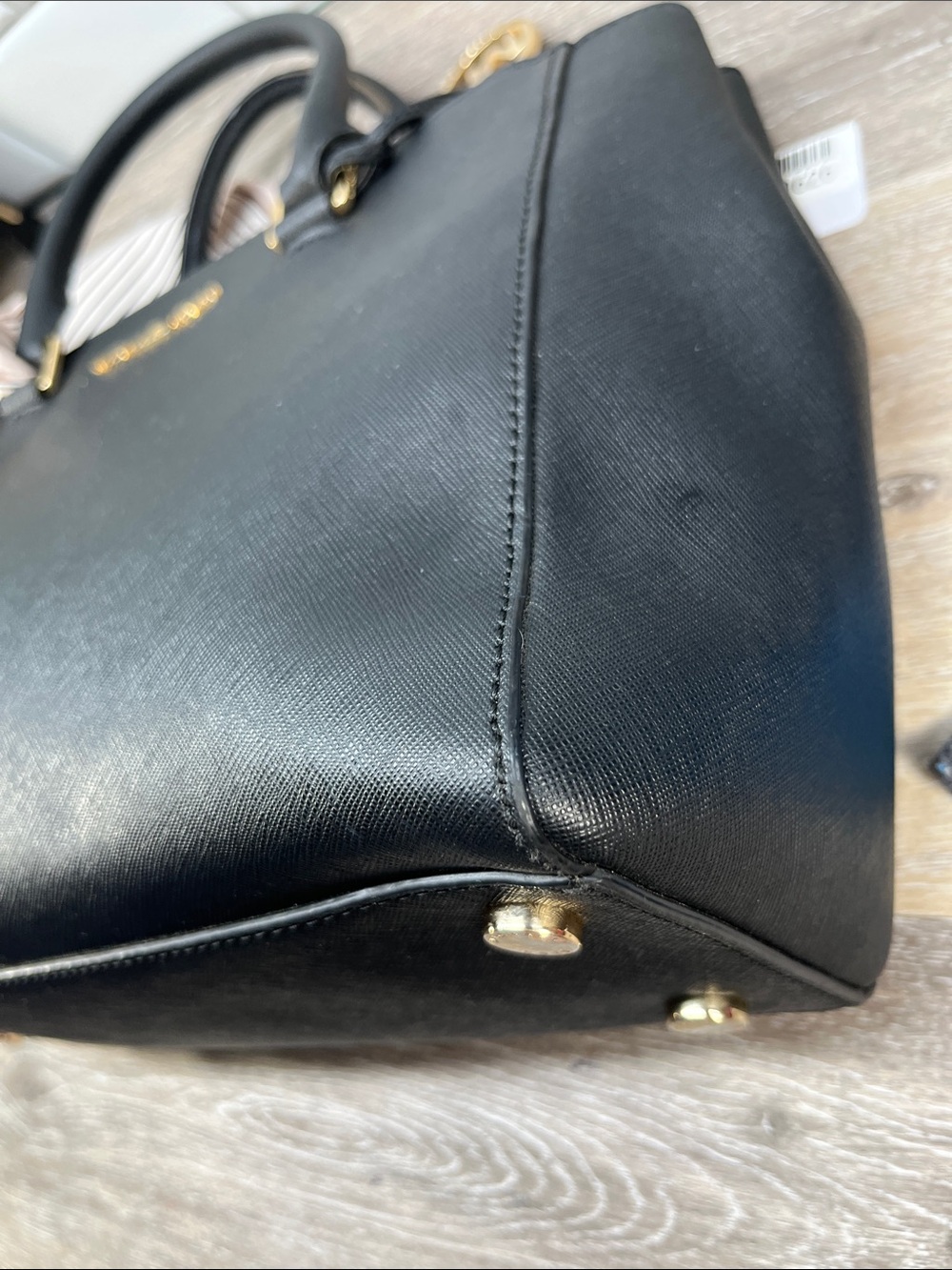 0626 MICHAEL KORS BLACK SATCHEL 260950626 - Picture 12 of 13